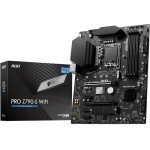 MSI PRO Z790-S WiFi ProSeries Motherboard (Supports 12th/13th/14th Gen Intel Processors, LGA 1700, DDR5, PCIe 5.0, M.2, 2.5Gbps LAN, USB 3.2 Gen2, HDMI/DP, Wi-Fi 6E, Bluetooth 5.3, ATX)