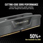 CORSAIR Vengeance DDR5 32GB (2x16GB) DDR5 6400MHz CL32 AMD Expo Intel XMP iCUE Compatible Computer Memory – Gray (CMK32GX5M2B6400Z32)
