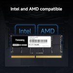 fanxiang SODIMM DDR5 4800MHz RAM 64GB Kit (2 x 32GB),CL40 1.1V SODIMM 262 Pin Laptop Memory Module Ram,Memory for Enhanced Gaming Performance and Smooth Multitasking