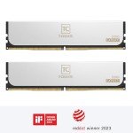 TEAMGROUP T-CREATE EXPERT Overclocking 10L CL34 DDR5 32GB Kit (2 x 16GB) 7200MHz (PC5-57600) Intel XMP 3.0 & AMD Expo Compatible A-DIE Desktop Memory Module Ram White - CTCWD532G7200HC34ADC01