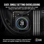 CORSAIR Vengeance DDR5 32GB (2x16GB) DDR5 6400MHz CL32 AMD Expo Intel XMP iCUE Compatible Computer Memory – Gray (CMK32GX5M2B6400Z32)