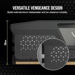 CORSAIR Vengeance DDR5 32GB (2x16GB) DDR5 6400MHz CL32 AMD Expo Intel XMP iCUE Compatible Computer Memory – Gray (CMK32GX5M2B6400Z32)