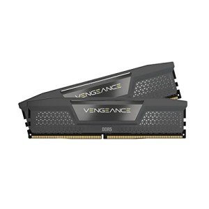 CORSAIR VENGEANCE DDR5 32GB (2x16GB) DDR5 6000MHz CL36 AMD EXPO Intel XMP iCUE Compatible Computer Memory – Gray (CMK32GX5M2E6000Z36)