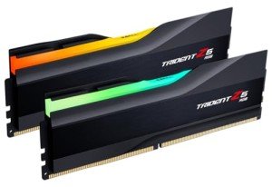G.SKILL Trident Z5 RGB Series (Intel XMP 3.0) DDR5 RAM 32GB (2x16GB) 7200MT/s CL34-45-45-115 1.40V Desktop Computer Memory UDIMM - Matte Black (F5-7200J3445G16GX2-TZ5RK)