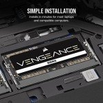 CORSAIR Vengeance SODIMM DDR5 RAM 64GB (2x32GB) 5200MHz CL44 Intel XMP iCUE Compatible Computer Memory - Black (CMSX64GX5M2A5200C44)