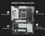 INLAND Micro Center AMD Ryzen 7 7700X CPU Processor with MSI X670E Gaming Plus Motherboard, AM5 Socket, DDR5, PCIe 5.0, WiFi 6E