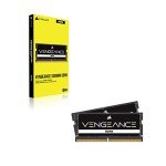 CORSAIR Vengeance SODIMM DDR5 RAM 64GB (2x32GB) 5200MHz CL44 Intel XMP iCUE Compatible Computer Memory - Black (CMSX64GX5M2A5200C44)