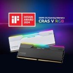 KLEVV CRAS V RGB DDR5 32GB (2x16GB) 6000MHz CL30 A-DIE 1.35V Gaming Desktop Ram Memory SK Hynix Chip XMP 3.0 / AMD Expo Ready - Black (KD5AGUA80-60A300G)
