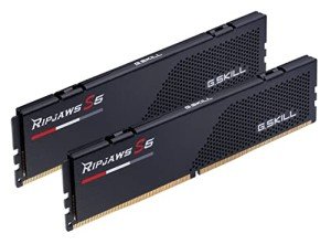 G.SKILL Ripjaws S5 Series (Intel XMP 3.0) DDR5 RAM 32GB (2x16GB) 6000MT/s CL30-40-40-96 1.35V Desktop Computer Memory UDIMM - Matte Black (F5-6000J3040F16GX2-RS5K)