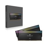 CORSAIR Dominator Titanium RGB DDR5 RAM 32GB (2x16GB) DDR5 6000MHz CL30 Intel XMP iCUE Compatible Computer Memory - Black (CMP32GX5M2B6000C30)