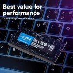 Crucial 32GB Kit (2x16GB) DDR5 5200MHz (or 4800MHz) Desktop Memory, UDIMM 288-Pin, Compatible with 13th Gen Intel Core and AMD Ryzen 7000 – CT2K16G52C42U5