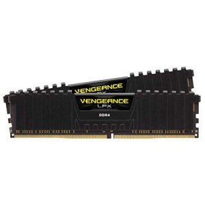 CORSAIR VENGEANCE LPX DDR4 RAM 64GB (2x32GB) 3600MHz CL18-22-22-42 1.35V Intel AMD Desktop Computer Memory - Black (CMK64GX4M2D3600C18)
