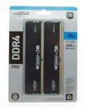 Crucial Pro RAM 64 GB Kit (2x32GB) DDR4 3200MHz (or 3000MHz or 2666MHz) Desktop Memory CP2K32G4DFRA32A