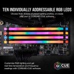 CORSAIR VENGEANCE RGB PRO DDR4 RAM 32GB (2x16GB) 3200MHz CL16-20-20-38 1.35V Intel AMD Desktop Computer Memory - Black (CMW16GX4M2C3200C16)