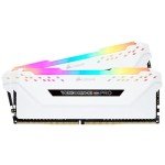 Corsair Vengeance RGB Pro 32GB (2x16GB) DDR4 3200 (PC4-25600) C16 Desktop memory – White (CMW32GX4M2E3200C16W)