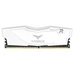 TEAMGROUP T-Force Delta RGB DDR4 32GB (2x16GB) 3600MHz (PC4-28800) CL18 Desktop Gaming Memory Module Ram TF4D432G3600HC18JDC01 - White