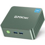 GMKtec Mini PC N150, G3 Plus Intel Twin Lake N150 (3.4GHz), 16GB DDR4 RAM 1TB PCIe M.2 SSD, Desktop Computer 4K Dual HDMI/USB3.2/WiFi 6/BT5.2/2.5G RJ45