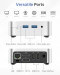 ACEMAGIC Vista V1 N97 Mini PC,16GB DDR4 RAM 512GB SSD Mini Computers, 12th Gen N97(Beat N100/N95, up to 3.6GHz),Small Desktop Computer 4K Dual Display/WiFi/VESA for Home/Office,Preinstalled Win 11 Pro