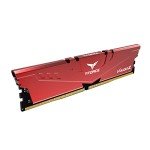 TEAMGROUP T-Force Vulcan Z DDR4 32GB Kit (2x16GB) 3200MHz (PC4-25600) CL16 Desktop Memory Module Ram (Red) - TLZRD432G3200HC16FDC01