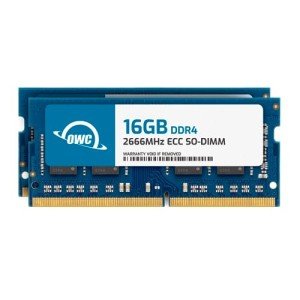 OWC 32GB (2X16GB) DDR4 RAM Compatible with Synology DiskStation DS723+ and DS923+ NAS System 2666MHz PC4-21300 CL19 ECC Unbuffered SODIMM 2Rx8 1.2V Memory Upgrade
