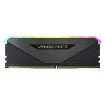 CORSAIR Vengeance RGB RT 32GB (2x16GB) DDR4 3600 (PC4-28800) C16 1.35V Desktop Memory, Black