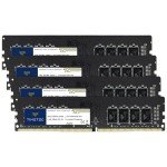 Timetec 64GB KIT(4x16GB) DDR4 2666MHz PC4-21300 Non-ECC Unbuffered 1.2V CL19 2Rx8 Dual Rank 288 Pin UDIMM Desktop Memory RAM Module Upgrade (64GB KIT(4x16GB))