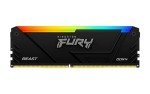 Kingston FURY Beast 32GB 3600MT/s DDR4 CL18 Desktop Memory Single Module | Intel XMP | AMD Ryzen | Plug n Play | RGB Infrared Syncing | KF436C18BB2A/32