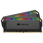 Corsair Dominator Platinum RGB 32GB (2x16GB) DDR4 4000MHz C18 AMD Optimized Desktop Memory (12 Ultra-Bright CAPELLIX RGB LEDs, Patented Dual-Channel DHX Cooling Technology, XMP 2.0 Support) Black