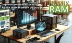 NEMIX RAM 128GB (4X32GB) DDR4 2666MHZ PC4-21300 2Rx4 1.2V CL19 288-PIN ECC RDIMM Registered Server Memory KIT