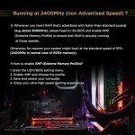【RGB DDR4 RAM】GIGASTONE Game TURBO 32GB Kit (4x8GB)DDR4 3200MHz PC4-25600 CL 16-18-18-40 Intel XMP 2.0 AMD Ryzen 1.35V UDIMM 288 Pin Unbuffered Non ECC High Performance Gaming Desktop Memory - White