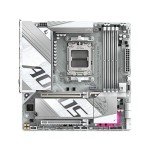 GIGABYTE B850M AORUS Elite WIFI6E ICE AMD AM5 LGA 1718 Motherboard, mATX, DDR5, 2X M.2, PCIe 5.0, USB-C, WIFI6E, 2.5GbE LAN, EZ-Latch, 5-Year Warranty