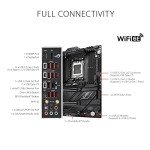 ASUS ROG Strix X670E-E Gaming Socket AM5(LGA 1718) Ryzen 7000 ATX Motherboard(18+2 Power Stages,PCIe® 5.0, DDR,4xM.2 Slots,USB 3.2 Gen 2x2, WiFi 6E,PCIe Slot Q-Release, M.2 Q-Latch)