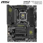 MSI MAG B850 TOMAHAWK MAX WIFI Motherboard, ATX - Supports AMD Ryzen 9000/8000 / 7000 Processors, AM5-80A SPS VRM, DDR5 Memory Boost 8400+ MT/s (OC), PCIe 5.0 x16, M.2 Gen5, Wi-Fi 7, 5G LAN
