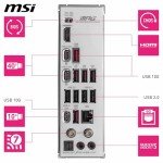 MSI MPG X870E Edge TI WiFi Motherboard, ATX - Supports AMD Ryzen 9000/8000 / 7000 Processors, AM5-80A SPS VRM, DDR5 Memory Boost 8400+MT/s (OC), PCIe 5.0 x16, M.2 Gen5, Wi-Fi 7, 5G LAN