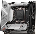 MSI MPG Z790I Edge WiFi Gaming Motherboard (Supports 12th/13th/14th Gen Intel Processors, LGA 1700, DDR5, PCIe 5.0, M.2, 2.5Gbps LAN, USB 3.2 Gen2, Wi-Fi 6E, Bluetooth 5.3, Mini-ITX)