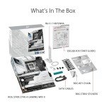 ASUS ROG Strix Z790-A Gaming WiFi II (WiFI 7) LGA 1700(Intel 14th & 13th & 12th Gen) ATX gaming motherboard(DDR5,5X M.2 slots,PCIe 5.0 x16,front-panel USB connector with PD 3.0 up to 30W)
