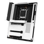 NZXT N7 B650E - AMD B650 Chipset - Supports AMD Ryzen 9000 8000 & 7000 Series CPUs (Socket AM5) - ATX Gaming Motherboard - Integrated Rear I/O Shield - DDR5 - Wi-Fi 6E - White