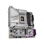 GIGABYTE Z790M AORUS Elite AX ICE LGA 1700 Intel Z790 M-ATX Motherboard with DDR5, Triple M.2, PCIe 5.0, USB 3.2 Gen2X2 Type-C, Intel Wi-Fi 6E, 2.5GbE LAN, Q-Flash Plus, EZ-Latch Plus
