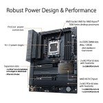 ASUS ProArt X670E-CREATOR WiFi AMD X670 AM5 Ryzen™ Desktop 9000 8000 & 7000 ATX Motherboard, 16+2 Power Stages, PCIe® 5.0 Ready, DDR5 Support, USB4®, 10 Gb & 2.5 Gb LAN, WiFi 6E, Four M.2 Slots