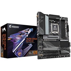 Gigabyte AORUS Elite AX AMD X670 Socket AM5 ATX DDR5 Motherboard