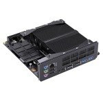 MINISFORUM BD795i SE Motherboard AMD Ryzen 9 7945HX(16C/32T) Gaming Mini PC Without RAM/SSD/OS, 2X DDR5 SODIMM Slots, 2X PCIe4.0 SSD, M.2 2230 Key E Slot, HDMI+DP+USB-C Triple Video Outputs Computer