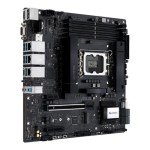 ASUS Pro WS W680M-ACE SE Intel LGA 1700 mATX BMC AST2600 Workstation Motherboard,PCIe 5.0x16,DDR5,ECC Memory,2xIntel 2.5 Gb LAN,2xPCIe 4.0 M.2,USB 3.2 Gen 2x2 Front Panel,SlimSAS,Thunderbolt 4, ACCE