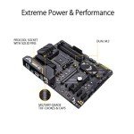 ASUS TUF Gaming B450-PLUS II AMD AM4 Ryzen 5000 ATX Motherboard With DDR4 4400(O.C.), HDMI 2.0b, USB 3.2 Gen 2 Type-C, BIOS Flashback, AI Noise Cancelling Mic