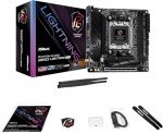 ASRock B650I Lightning WiFi 6E AMD Socket AM5 Ryzen B650 DDR5 7200 MHz 128 GB SATA3 6.0 Gb/s Mini ITX Motherboard M.2