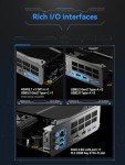 MINISFORUM BD795i SE Motherboard AMD Ryzen 9 7945HX(16C/32T) Gaming Mini PC Without RAM/SSD/OS, 2X DDR5 SODIMM Slots, 2X PCIe4.0 SSD, M.2 2230 Key E Slot, HDMI+DP+USB-C Triple Video Outputs Computer
