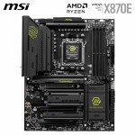 MSI MAG X870E Tomahawk WiFi Motherboard, ATX - Supports AMD Ryzen 9000/8000 / 7000 Processors, AM5-80A SPS VRM, DDR5 Memory Boost 8400+ MT/s (OC), PCIe 5.0 x16, M.2 Gen5, Wi-Fi 7, 5G LAN