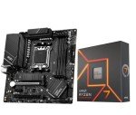 INLAND AMD Ryzen 7 7700X CPU Processor with MSI PRO B650M-A WiFi ProSeries Motherboard (AM5, mATX, DDR5, M.2, USB 3.2 Gen 2, Wi-Fi 6E), Sold by Micro Center