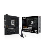 TUF Gaming B760M-BTF WiFi Intel B760 (LGA 1700) mATX Motherboard with DDR5, PCIe 5.0, 3X PCIe 4.0 M.2 Slots, 12+1 DrMOS, Wi-Fi 6, 2.5Gb LAN, DP, HDMI, USB 3.2 Gen 2x2 Type-C, Hidden Connector Design