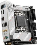 MSI MPG B760I Edge WiFi Gaming Motherboard (Supports 12th/13th/14th Gen Intel Processors, LGA 1700, DDR5, PCIe 5.0, M.2, 2.5Gbps LAN, USB 3.2 Gen2, HDMI/DP, Wi-Fi 6E, Bluetooth 5.3, Mini-ITX)
