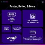 ASUS ROG Strix B850-F Gaming Motherboard with WiFi